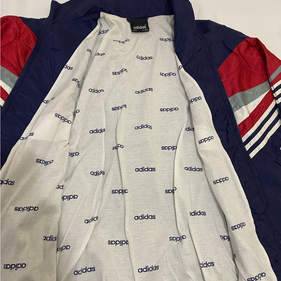 Vintage adidas windbreaker sportsjacket 90s men’s size XL - Picture 5 of 15
